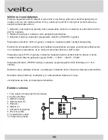 Предварительный просмотр 14 страницы veito CH1800 RE User Manual