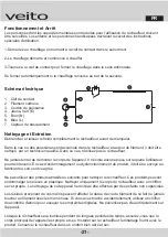 Предварительный просмотр 21 страницы veito CH1800 XE User Manual