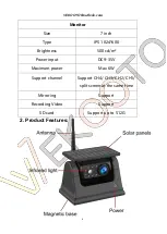 Preview for 4 page of VEKOOTO SW7-1 Operating	Instructions And Installation Manual