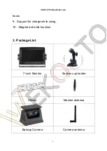 Preview for 6 page of VEKOOTO SW7-1 Operating	Instructions And Installation Manual