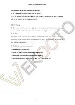 Предварительный просмотр 18 страницы VEKOOTO T8 Product Use Instructions