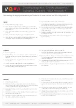 Preview for 2 page of Vela 014900 Mounting Instructions