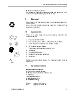 Предварительный просмотр 41 страницы Vela 1500 AS User Manual