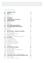 Preview for 2 page of Vela Neonatal chair User Manual