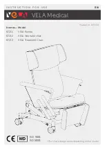 Preview for 1 page of Vela Treatment Chair Instructions For Use Manual