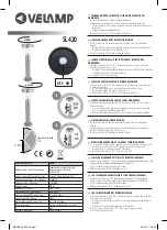 VELAMP SL420 Quick Start Manual предпросмотр