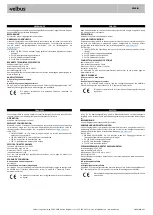 Preview for 1 page of Velbus VMBIN Manual