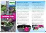 Preview for 2 page of velda Fountain Pond Instructions For Use