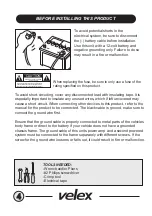 Preview for 4 page of Velex VX502 Instructions Manual