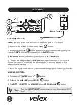 Preview for 10 page of Velex VX502 Instructions Manual