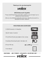 Velex VX505 Instructions Manual preview