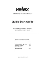 Velex VX600D Instruction Manual preview