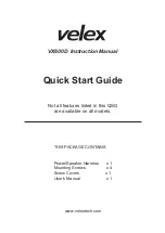 Preview for 1 page of Velex VX600D Instruction Manual