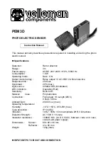 Preview for 1 page of Velleman components PEM3D Instruction Manual