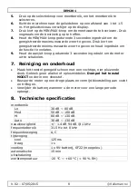 Preview for 8 page of Velleman 055405 User Manual