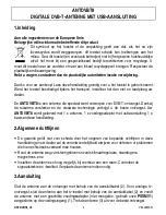 Preview for 4 page of Velleman ANTDVBT8 User Manual