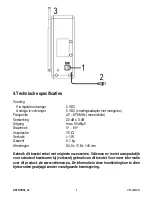 Предварительный просмотр 5 страницы Velleman ANTDVBT8 User Manual