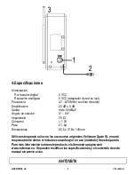 Предварительный просмотр 9 страницы Velleman ANTDVBT8 User Manual