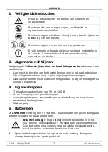 Предварительный просмотр 7 страницы Velleman AVM2050 User Manual