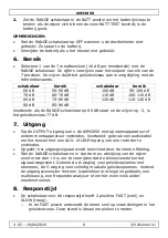 Preview for 8 page of Velleman AVM2050 User Manual