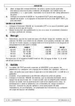 Preview for 17 page of Velleman AVM2050 User Manual