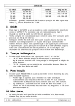 Preview for 32 page of Velleman AVM2050 User Manual