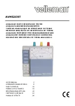 Velleman AVM52ERT User Manual preview