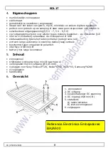 Preview for 8 page of Velleman BA2A900 User Manual