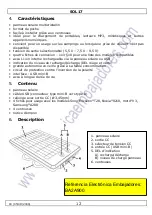 Предварительный просмотр 12 страницы Velleman BA2A900 User Manual