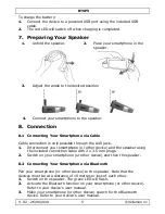 Preview for 5 page of Velleman BTSP5 User Manual