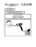 Velleman C.SCOPE CS-5MXP Operating Manual preview