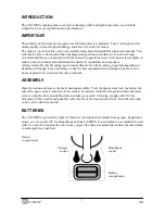 Предварительный просмотр 4 страницы Velleman C.SCOPE CS-5MXP Operating Manual