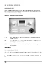 Предварительный просмотр 2 страницы Velleman C.Scope CS660 Operating Manual