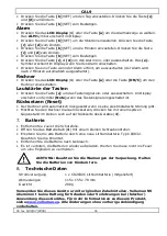 Preview for 16 page of Velleman CAL9 User Manual