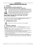 Предварительный просмотр 4 страницы Velleman CAMCOLBUL21 User Manual