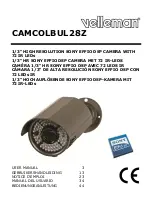 Предварительный просмотр 1 страницы Velleman CAMCOLBUL28Z User Manual