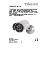 Velleman CAMCOLBUL30 User Manual preview
