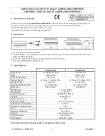 Preview for 1 page of Velleman CAMCOLBUL4 Quick Start Manual