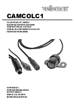 Velleman CAMCOLC1 User Manual предпросмотр