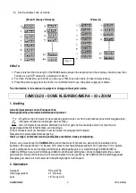 Preview for 3 page of Velleman CAMCOLD2 Manual