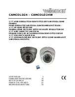 Предварительный просмотр 1 страницы Velleman CAMCOLD24 User Manual