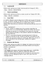 Предварительный просмотр 26 страницы Velleman CAMCOLD25 User Manual