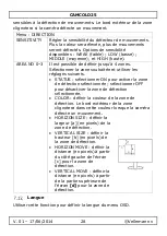 Предварительный просмотр 28 страницы Velleman CAMCOLD25 User Manual