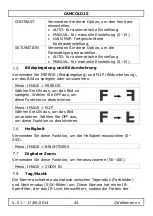 Предварительный просмотр 44 страницы Velleman CAMCOLD25 User Manual