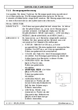 Предварительный просмотр 51 страницы Velleman CAMCOLD26 User Manual