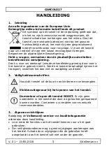 Preview for 5 page of Velleman CAMCOLD27 User Manual