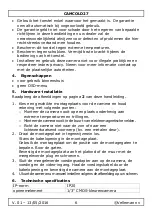 Preview for 6 page of Velleman CAMCOLD27 User Manual