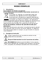 Preview for 8 page of Velleman CAMCOLD27 User Manual