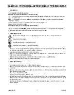 Preview for 3 page of Velleman CAMCOLD4 User Manual