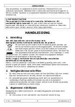 Preview for 9 page of Velleman CAMCOLMS1N User Manual